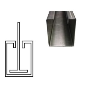 Guia seguridad BWG N° 16 de 100x50 (mm)