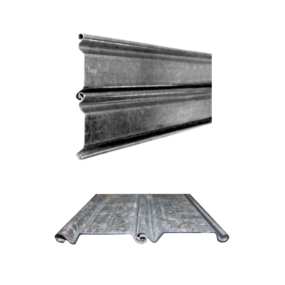 Cortina metalica galvanizada medidas : 4.14 m x 4 m + rollo automatizada - Imagen 3